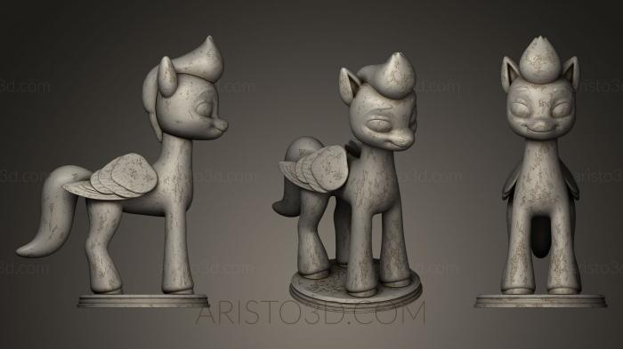 Animal figurines (STKJ_0477) 3D model for CNC machine